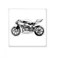 Imagem de Decalque brilhante de ejo de cerâmica  com ilustração de motocicleta