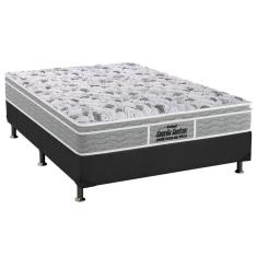 Imagem de Cama Box Casal: Colchão Espuma Probel D45/EP Anatômico Guarda Costas Próextreme Plus + Base crc Suede Gray(138x188)