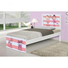 Imagem de Cama Solteiro Bailarinas