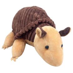 Imagem de Tatú Pelúcia Marrom 30 Cm Comprimento