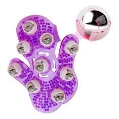 Imagem de Massageador Corporal Luva Com 9 Esferas Bolas Aço Portátil - 123 Util