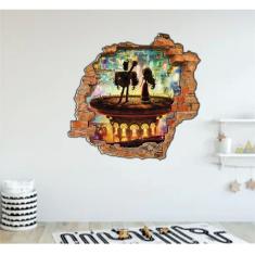 Imagem de Adesivo Buraco de Parede Desenhos tamanho 55cm x 50cm The Book of life