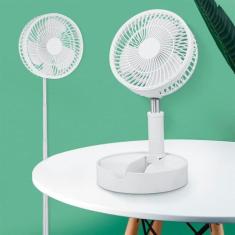 Imagem de Ventilador Portátil Dobrável Silencioso, Recarregável E - Retrátil, Re