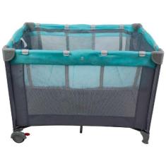 Imagem de Berço Portátil Infinity Verde - Premium Baby