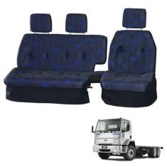 Imagem de Sofá Cama Banco Completo Ford Cargo 1989 1990 1991 1992 Azul - Pampa