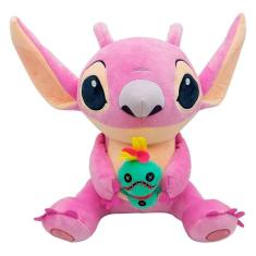 Imagem de Pelúcia Infantil - 33cm - Disney Lilo e Stitch - Angel e Scrump - Fun Divirta-se