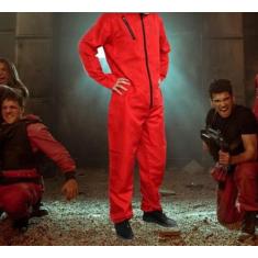 Imagem de Fantasia Infantil La Casa De Papel 1 A 16 Anos  Macacão Série Netflix