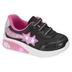 Imagem de Tênis Multi LED Glitter Verniz Menina Baby Molekinha 2731.307-Feminino