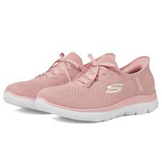 Imagem de Skechers Tênis feminino Summit New Daily Hands Free Slip-ins, rosa, 36