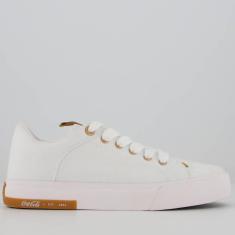 Imagem de Tênis Coca Cola Daytona Bold Feminino Branco-Feminino