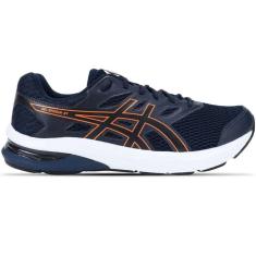 Imagem de Tênis Asics Gel-Shogun ST Masculino - Marinho e Laranja