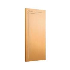 Imagem de Porta de Madeira Maciça 210cmx112cm Friso 06 Tauari - JB Portas
