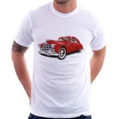 Imagem de Camiseta Retro Classic Red Car - Foca Na Moda