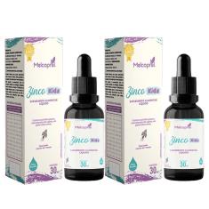 Imagem de 2X Vitamina Zinco Kids Baunilha 30ml Melcoprol
