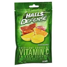 Imagem de Suplemento De Vitamina C Halls Defense Gotas Cítricas Sortidas 30 Cada