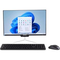 Imagem de (kit) Desktop all in one Positivo Celeron 21,5 4GB 500HD W10