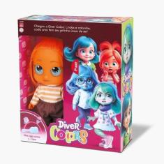 Imagem de Boneca Diver Colors Laranja ansiosa - Divertoys