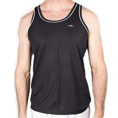 Imagem de Camiseta regata masculina leve e confortável 100% poliéster (M, )