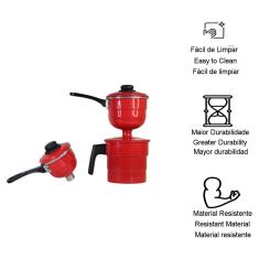 Imagem de Cuscuzeiro Individual Nordestino Para Duas Pessoas 