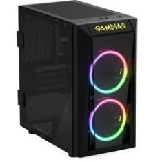 Imagem de Gabinete Gamer Gamdias Talos E1 RGB 2 Fans Vidro