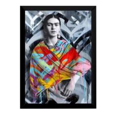 Imagem de Quadro Arte Frida Kahlo Feminismo Ativismo Ideologia