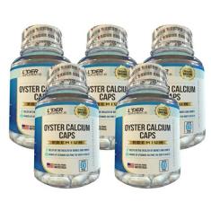 Imagem de Oyster Calcium caps - 60 caps 500mg kit com - 5 potes