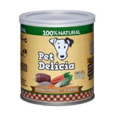 Imagem de Ração Úmida Pet Delícia Para Cães Adultos Sabor Carne 320G - 1 Unidade