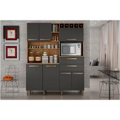 Imagem de Armário de Cozinha Monte Rey 07 Portas e 02 Gavetas Valdemoveis