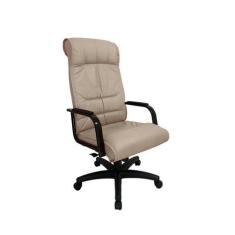 Imagem de Cadeira Presidente Para Escritório Linha Itália Bege - Design Office M