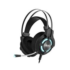 Imagem de Headset Gamer USB 7.1 Iluminação LED 0Hz-20Khz, Falante de 40 mm, HAVIT, HV-H2212U, Preto