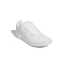 Imagem de adidas Tênis de golfe feminino Retrocross Spikeless, Calçado branco/jade cristal/branco, 37