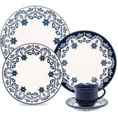 Imagem de Aparelho de Jantar Redondo de Cerâmica 20 peças - Floreal energy Oxford Porcelanas
