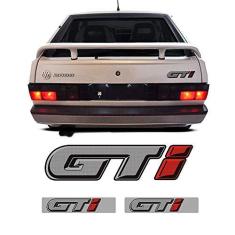 Imagem de Kit Gol Quadrado Gti 1991/1994 Emblemas Traseiro E Colunas