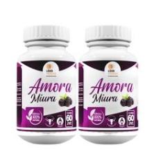 Imagem de Amora miúra Caps - 500mg - controle a menopausa - kit com 2