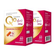 Imagem de Kit 2 Coenzima Q10 Gold Ubiquinona 50Mg 60 Cápsula Maxinutri
