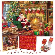 Imagem de Quebra-cabeça: Calendário do Advento vembap 2024 Natal, 1008 peças