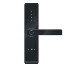 Imagem de Fechadura Digital de Embutir Wi-Fi com Biometria ESF-DE4000B Elsys
