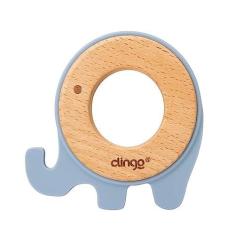 Imagem de MORDEDOR MADEIRA E SILICONE SIRI FENDI - 3M+ - 3087 - CLINGO