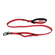 Imagem de Guia p/ Cachorro Kong Traffic Leash Vermelha M 1,5m