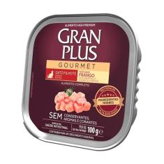 Imagem de Ração Úmida Granplus Gourmet Gatos Filhotes Patê Frango 100G - Gran Pl