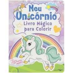Imagem de Livro Meu Unicórnio Mágico P- Colorir - Todolivro
