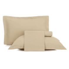 Imagem de Jogo de Cama Casal Toque Acetinado Liso Altenburg