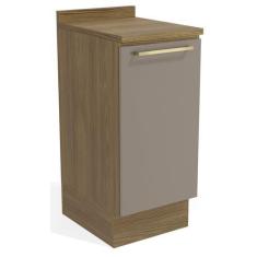 Imagem de Armário de Cozinha Balcão 1 Porta 40cm com Tampo M621 Botanic Kappesbe