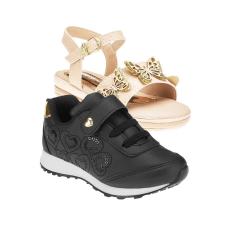 Imagem de Papete de Menina e Tênis Infantil - KIT 2 PARES Tam 23 ao 34-Feminino