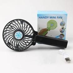 Imagem de Ventilador Portátil Com Usb E Ventilador Dobrável Com Led, Recarregáve