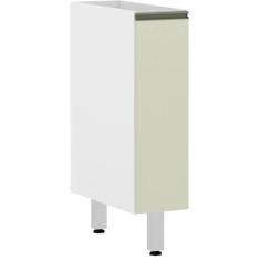 Imagem de Balcão Cozinha 20 Cm Sem Tampo 1 Porta Kashimir  Pérola  Luciane Móvei