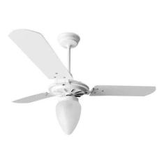 Imagem de Ventilador De Teto Ventex Rico Branco Com 3 Pás De  Mdf, 1.1m De Diâme