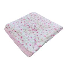 Imagem de Toalha de Banho Infantil Bebe Capuz Soft Enxoval Menina Fralda 100% Algodao Absorvente 85cmx85cm
