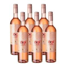Imagem de Vinho La Linda Rose Malbec 750 Ml Kit Com 06 Unidades