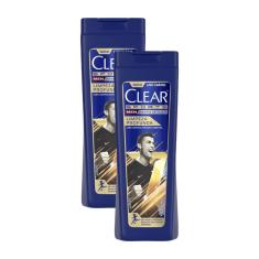 Imagem de Kit 2 Shampoos Clear Men Sports Anticaspa Limpeza Profunda 400ml